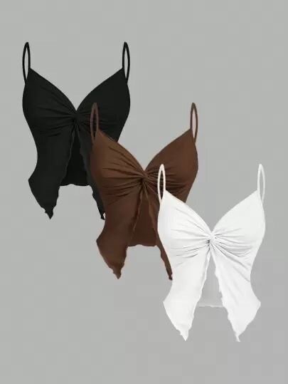 Top court froncé femme