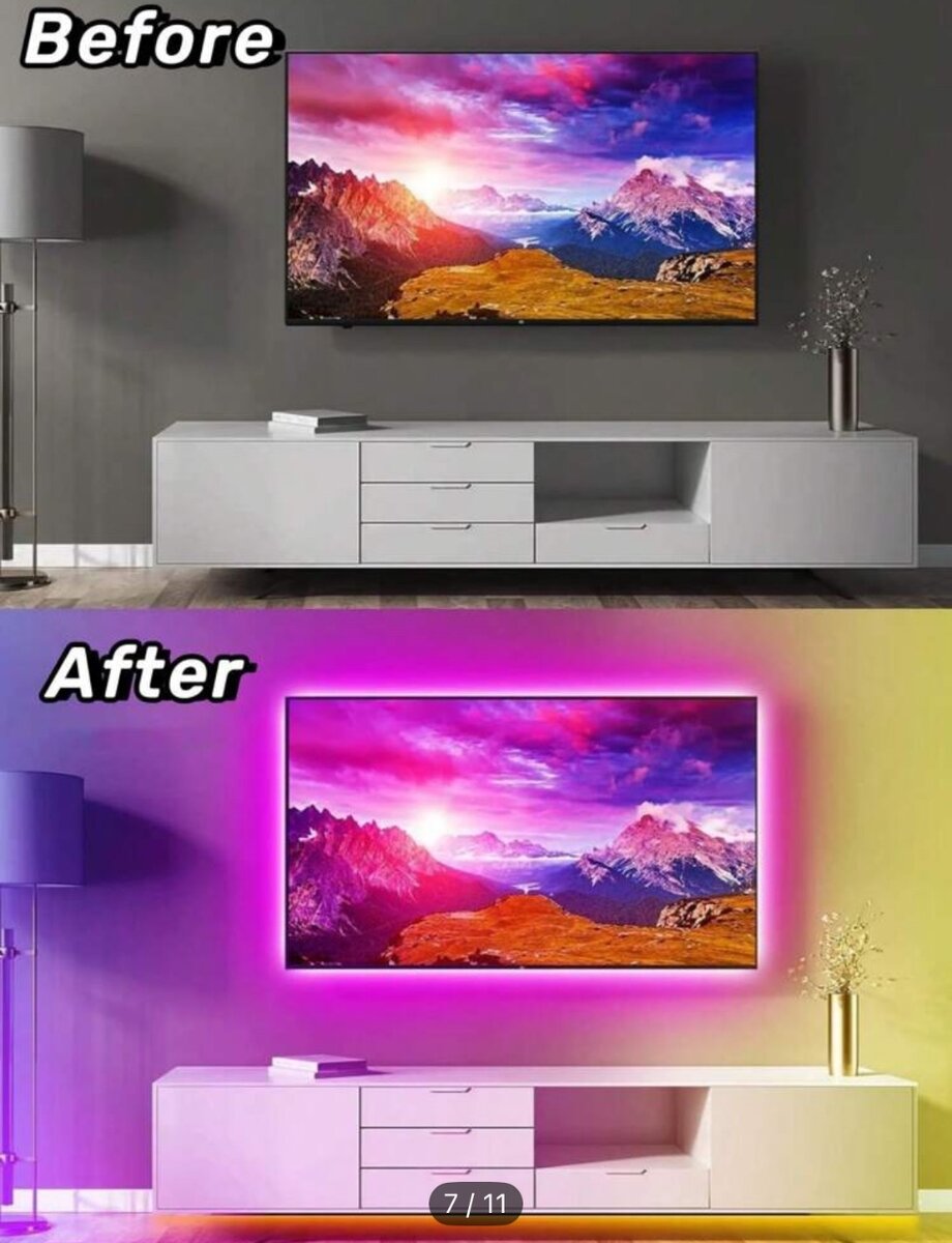 Led de nuit 10 mètres