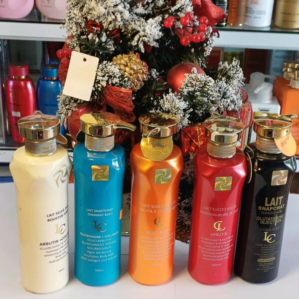 Lait Snapchat Body lotion with Glutathione injection.