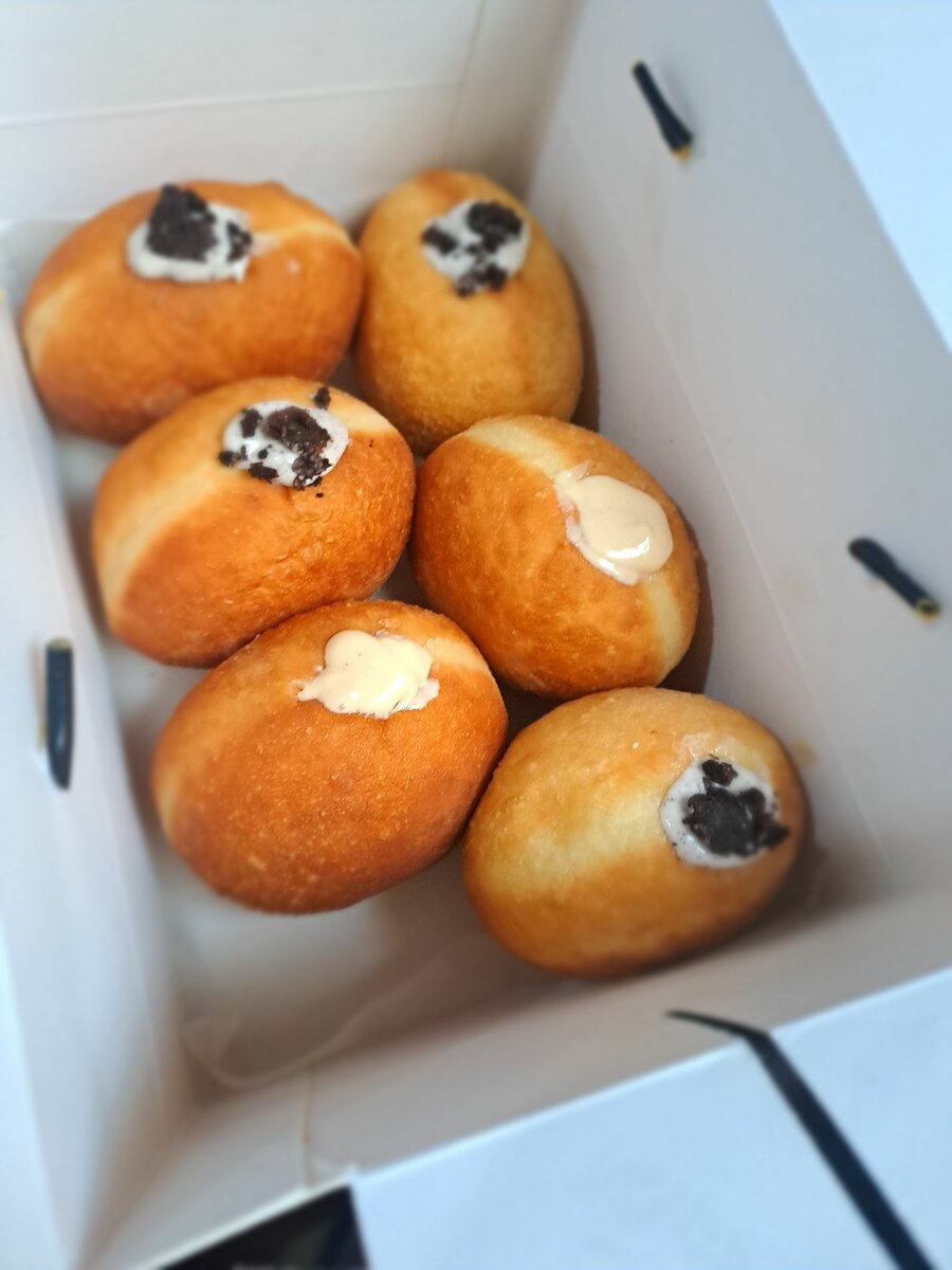 Milky doughnuts
