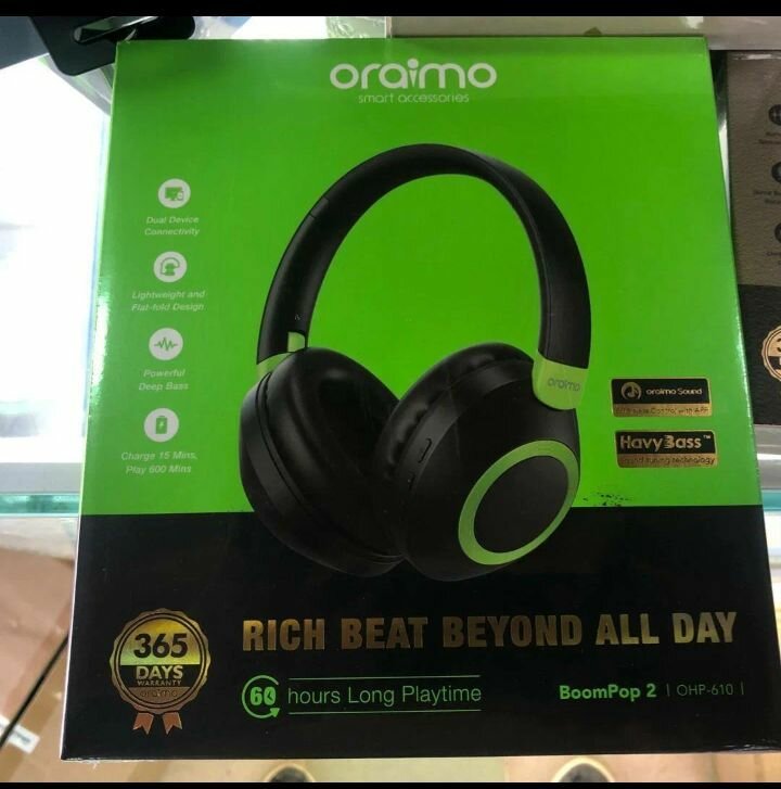 Oraimo Casque Sans Fil BoomPop