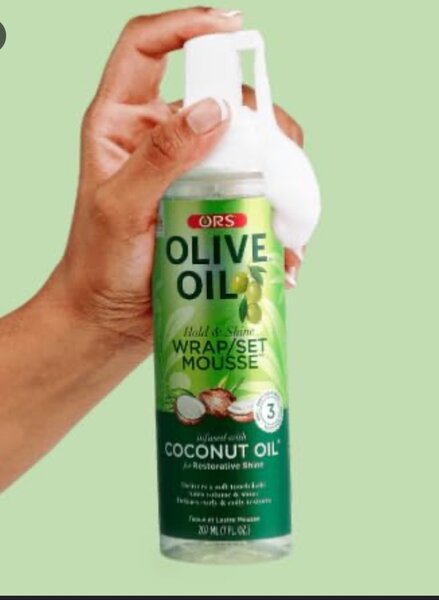 Mousse Fixant Brillance Noix de Coco ORS