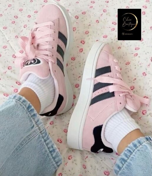 Basket Adidas campus avec carton