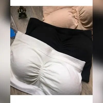 Seamless Non-Padded Bra Set 3 Pieces