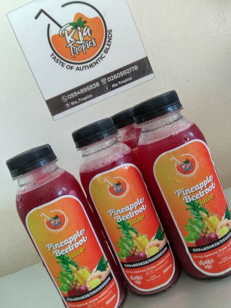 Pineapple Beetroot with Ginger Juice