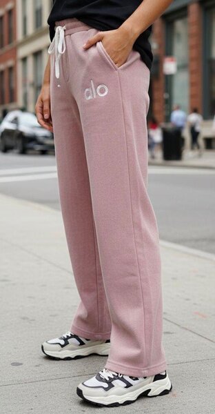 Pantalons de jogging rose alo