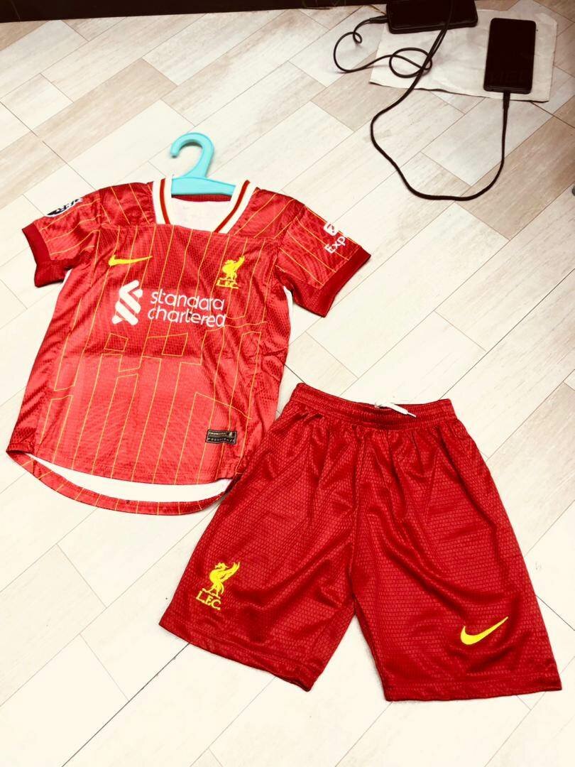 Soccer jerseys available