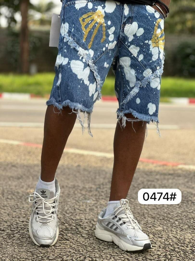 Shorts en Jean Décontractés pour Hommes