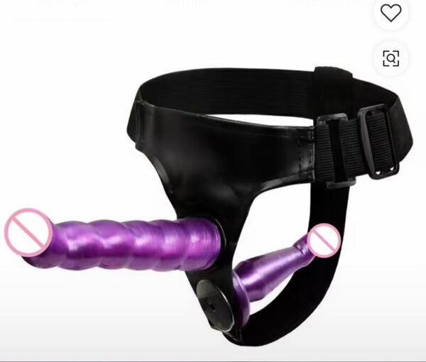 Harnais Double Strap-on Réglable