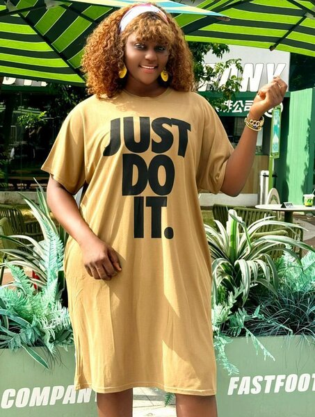 Robe T-shirt décontractée