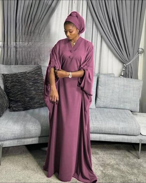 Robe longue élégante colorée