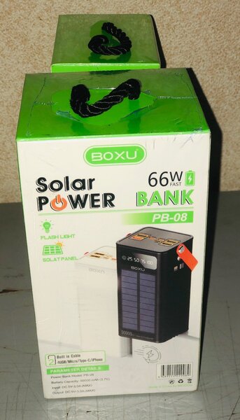 Solar Power Bank 50000mAh