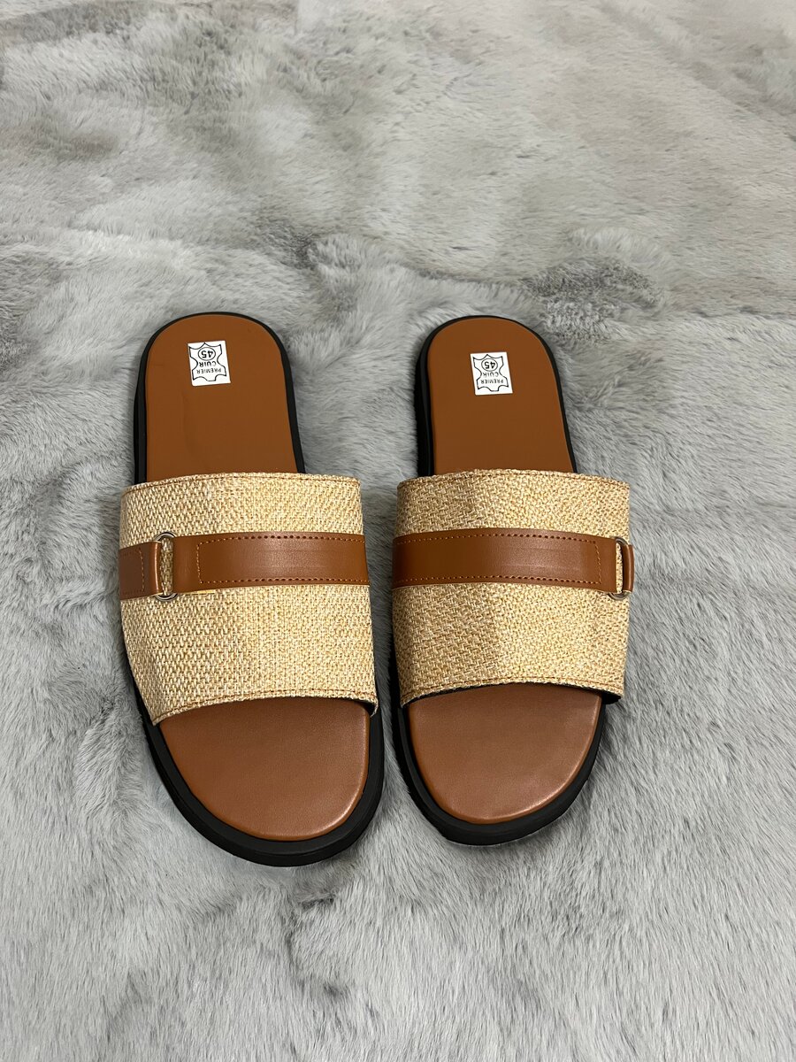 Sandales tissées confortables