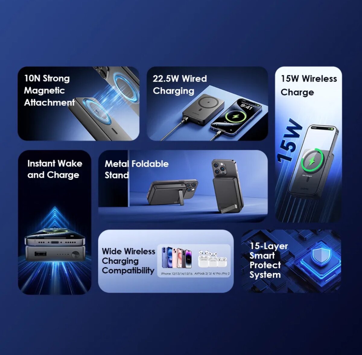 oraimo Power Bank Mag Power 15