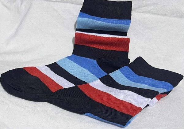 Chaussettes Rayées Colorées