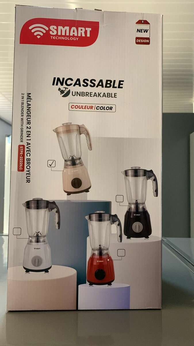 Blender 2-en-1 avec Broyeur