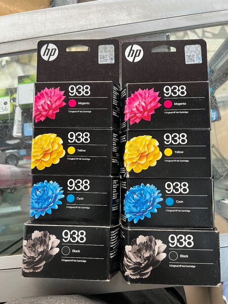 Cartouche dencre 938 tout les couleurs disponibles