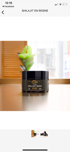 Résine de Shilajit Pure