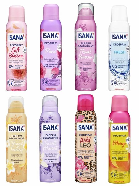 Déodorant allemand Isana