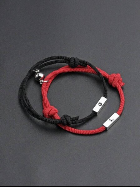 Bracelet cordon couple