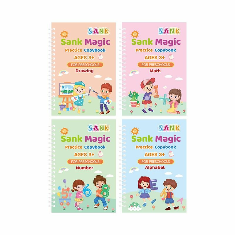 Magic Writing Practice Book for Kids