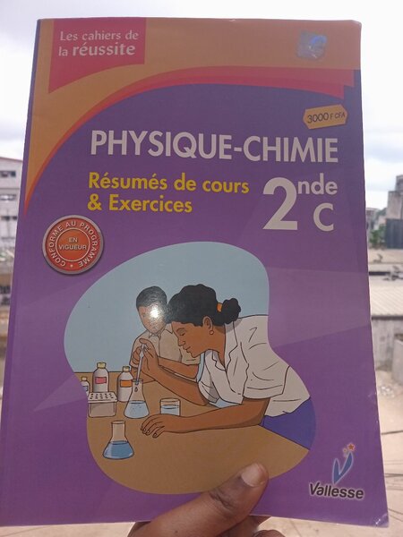 Livre Physique-Chimie 2nde