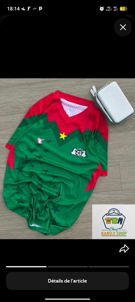 Maillot de Football Vert