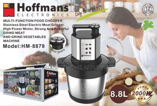 Hoffmans 8.8 Liters Meat Grinder/fufu pounder machine