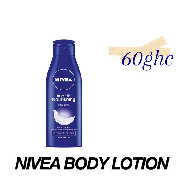 Sanitary pad, Ear bug, Nivea body lotion
