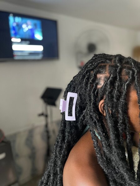 Grande pince à cheveux