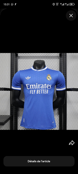 Maillot de football Real Madrid