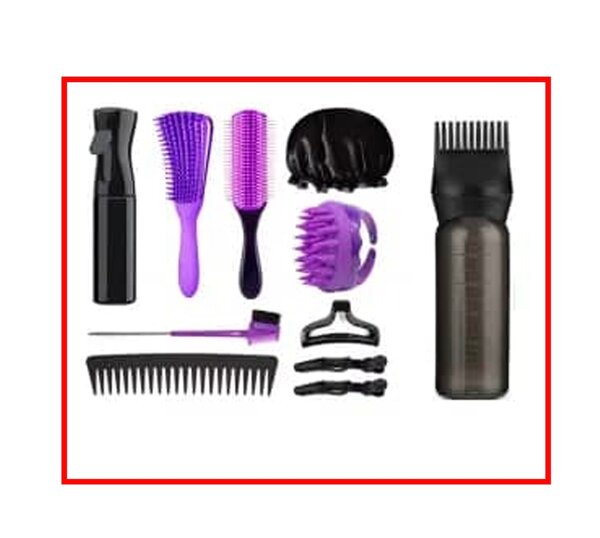Kit coiffure complet violet
