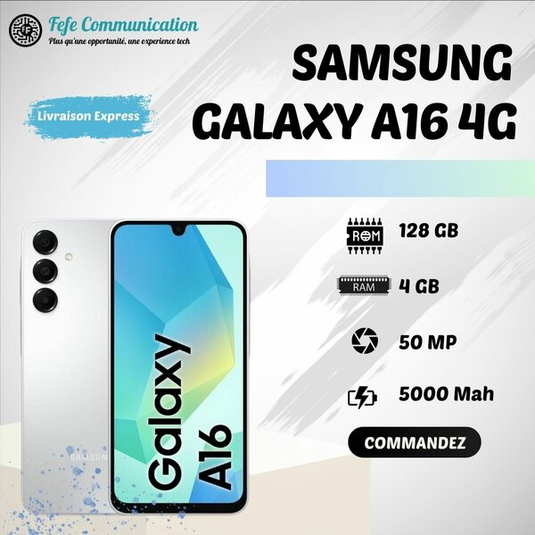 Samsung A16 - 128GB - 4GB Ram