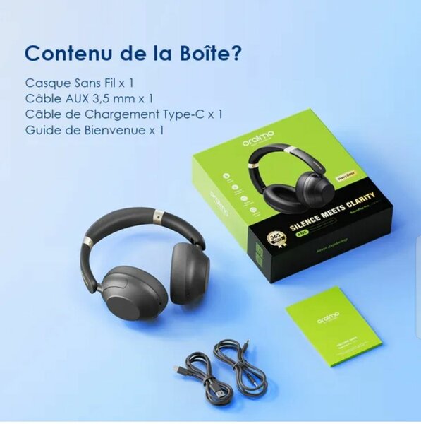 Casque Sans Fil ANC Bluetooth