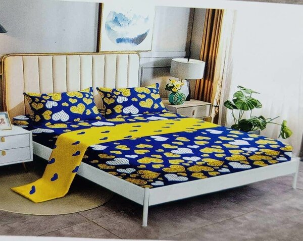 Housse de drap Cœurs Colorés