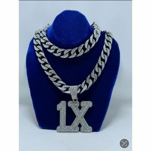 Collier chaîne cubaine "1X"