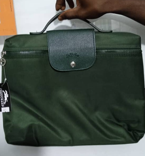 LONGCHAMPS HOMME VERT SOMBRE  SAC