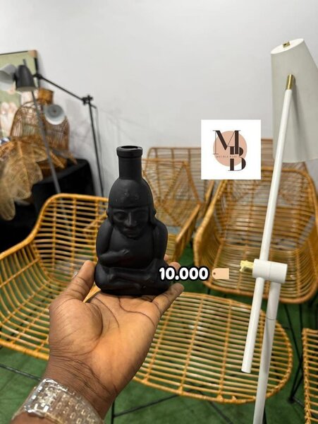 Vase en verre moderne