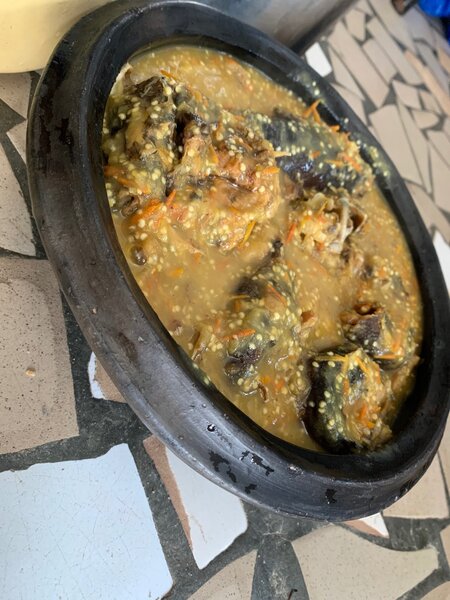 Sauce gnangnan avec machoiron