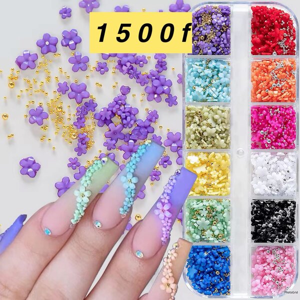 Décorations d'ongles 3D