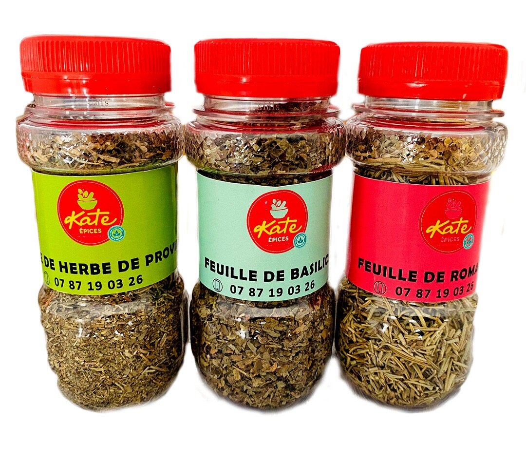 Kankankan, curry , paprika, thym , grain de coriandre