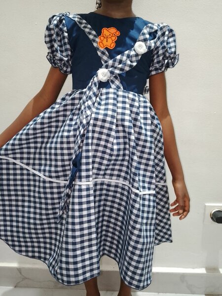 Robe Fille à Carreaux CP1/CP2