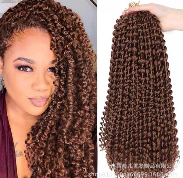 Passion Twist Crochet Hair Synthetic Water