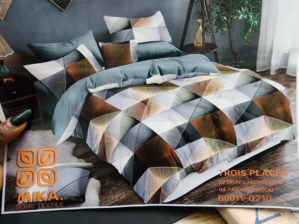 Parure de Lit Design Géométrique