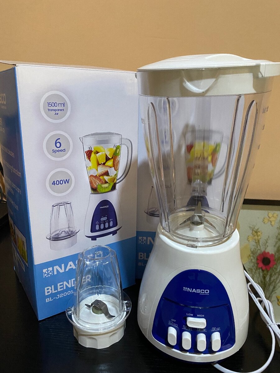 Nasco 2 in 1 blender