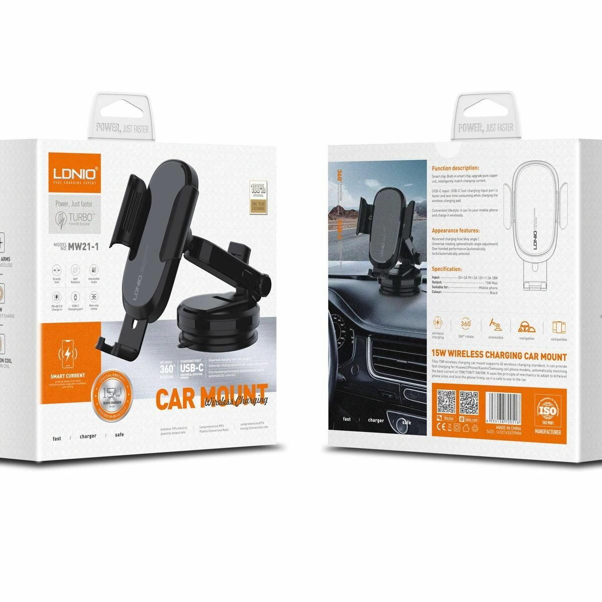 LDNIO CAR MOUNT Wireless