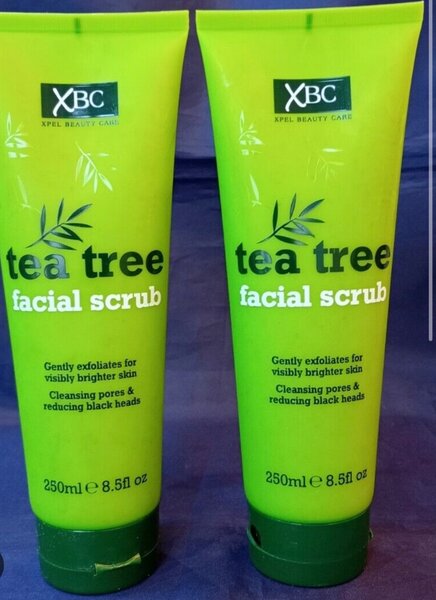 Tea tree facial scrub