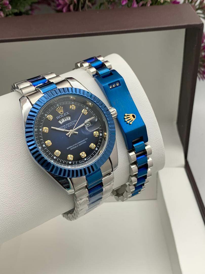 Rolex watch and bracelet