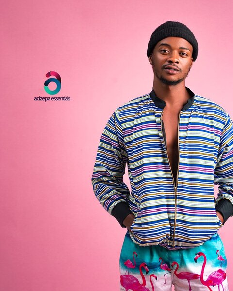 African print Bomber Jacket