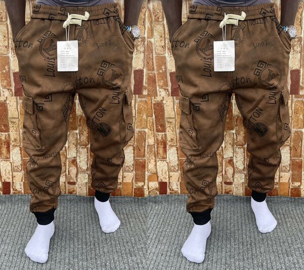 Pantalon Jogging Homme Marron